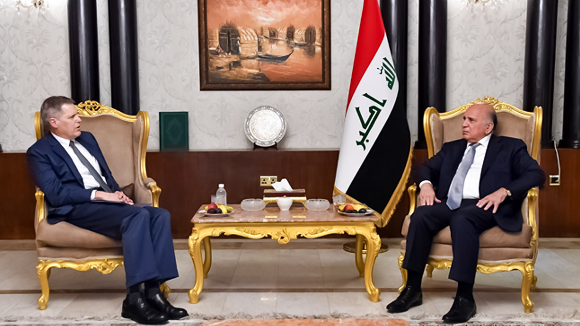 Iraqi Foreign Minister and US Ambassador discuss human rights