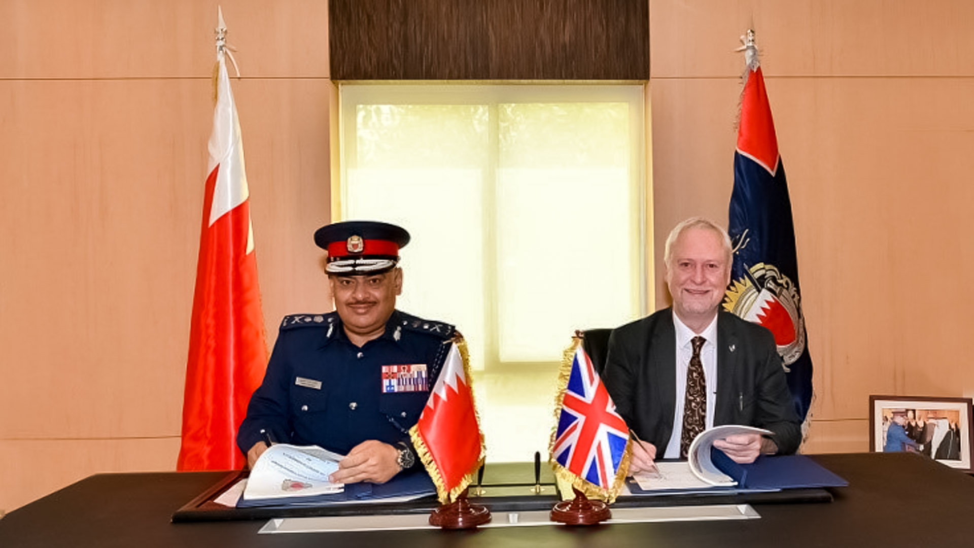 Bahrain Royal Academy of Police signs MoU with University of Huddersfield